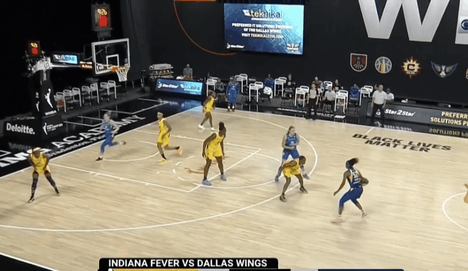 McCowan not defending Tyasha Harris.